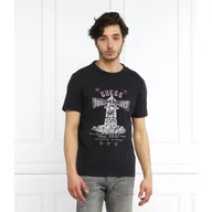 Koszulki męskie - GUESS T-shirt Thewat | Slim Fit - miniaturka - grafika 1