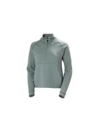 Bluzy damskie - Bluza damska HELLY HANSEN W HP TECH SWEAT HALF szara M - miniaturka - grafika 1