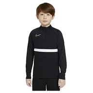 Koszulki i topy damskie - Nike Df Acd21 dril Top Shirt uniseks czarny czarny/biały/biały. 14 Jahre CW6112-010 - miniaturka - grafika 1