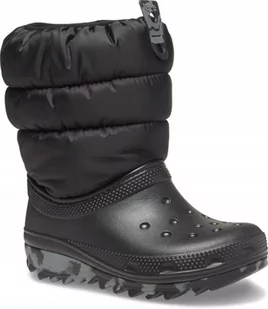 Dziecięce Zimowe Śniegowce Ocieplane Crocs 29-30 - Śniegowce damskie - miniaturka - grafika 1