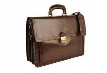 Barberinis aktówka skóra naturalna licowa - mężczyzna