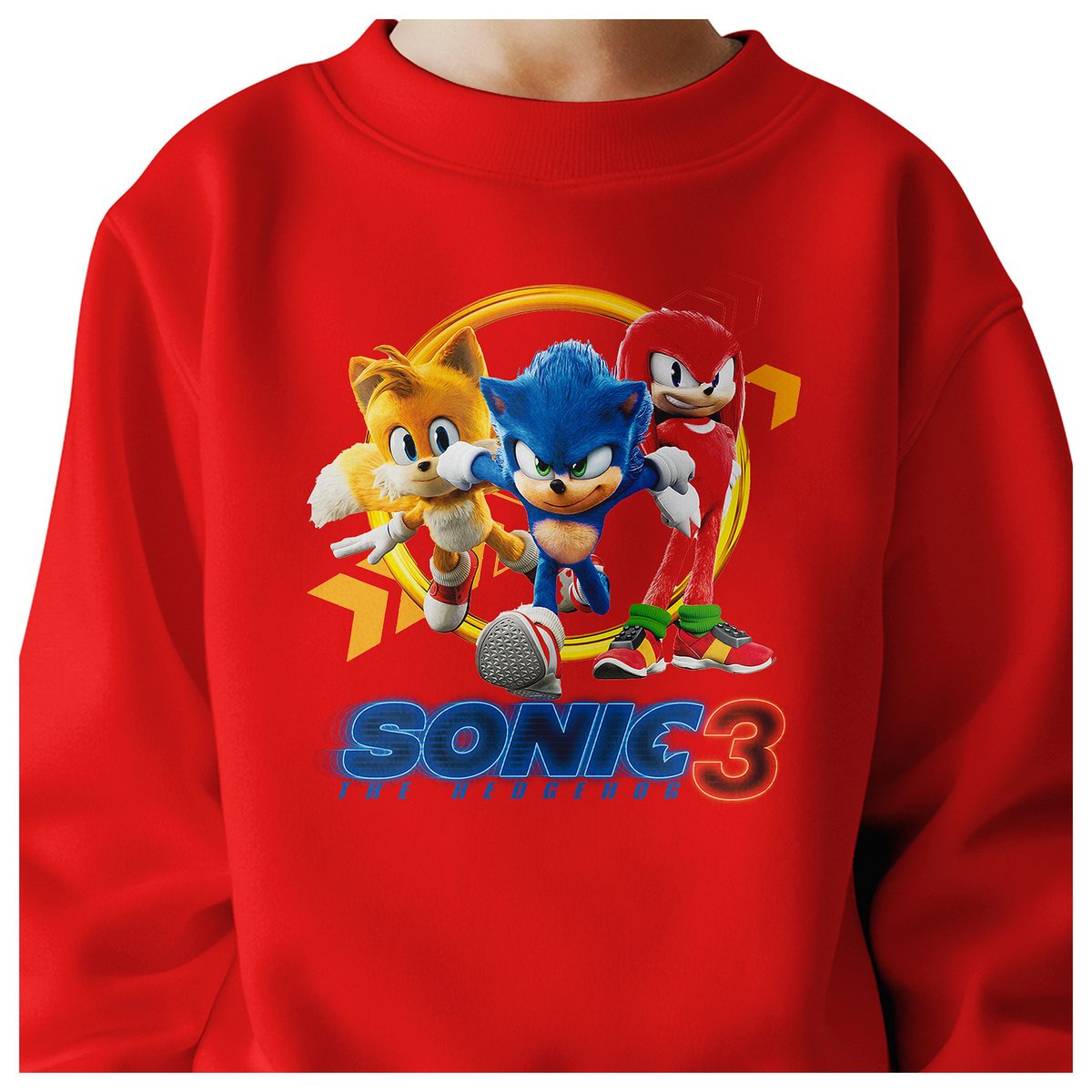 BLUZA DZIECIĘCA SONIC 3 110-116 DLA DZIEWCZYNKI CHŁOPCA