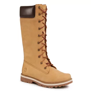 Botki damskie - Timberland Trapery Courma Kid TB0A2MHE2311 Wheat Nubuck - grafika 1