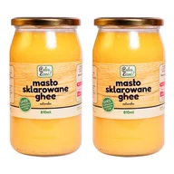 Masło i margaryna - Palce lizać Masło sklarowane ghee naturalne Zestaw 2 x 810 ml - żywność - miniaturka - grafika 1