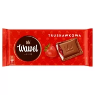 Czekolada - Wawel Czekolada mleczna nadziewana truskawkowa 100 g - miniaturka - grafika 1