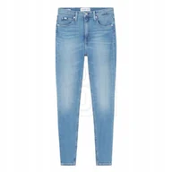 Spodnie damskie - Spodnie Calvin Klein Jeans Super Skinny W J20J218627 24 - miniaturka - grafika 1