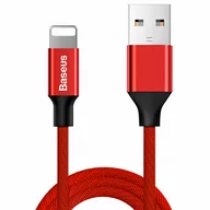 Kable USB - Baseus Kabel USB Baseus Yiven Lightning 2A 1.8m czerwony (CALYW-A09) - miniaturka - grafika 1