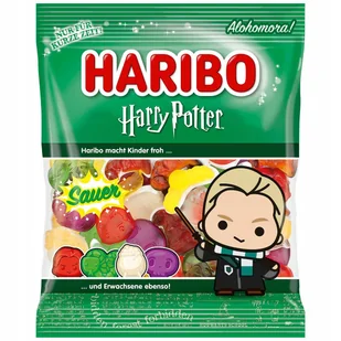 Żelki Haribo Harry Potter Draco Malfoy Kwaśne z Niemiec - Żelki - miniaturka - grafika 1