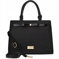 Torebki damskie - Elegancka Torebka Monnari Shopper Sztywny Duży Kuferek Klasyczna Torba - miniaturka - grafika 1