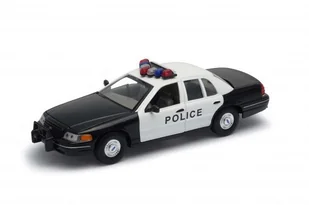 Welly Samochód 1999 Ford Crown Victoria Police - Samochody i pojazdy dla dzieci - miniaturka - grafika 1