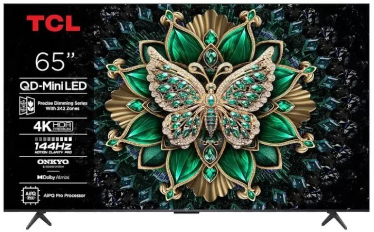 TCL 65C61K QLED 65'' 4K Ultra HD Google TV