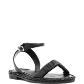 Sandały damskie - Liu Jo Sandały PEPITA 04 | z dodatkiem skóry - miniaturka - grafika 1