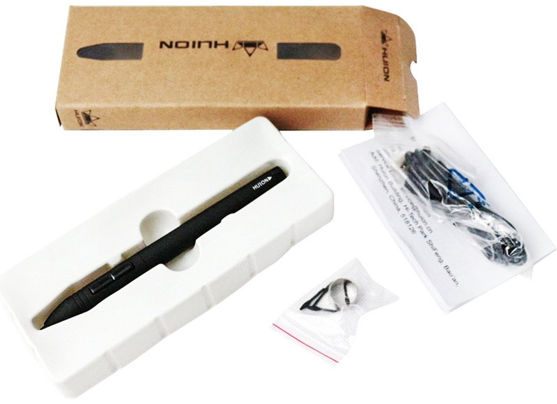 PIÓRO ŁADOWANE HUION P80 DO TABLETÓW HUION 1060 plus 610 pro DWH69 WH1409