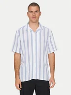 Koszule męskie - Only & Sons Koszula 22025659 Biały Regular Fit - miniaturka - grafika 1