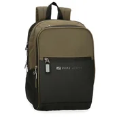 Torebki damskie - Pepe Jeans Torba listonoszka męska, Ciemnozielony, Plecak komputerowy - miniaturka - grafika 1