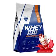 Odżywki białkowe - Białko Trec Nutrition Whey 100 New Formula 700 g Strawberry Cream (5902114019853) - miniaturka - grafika 1