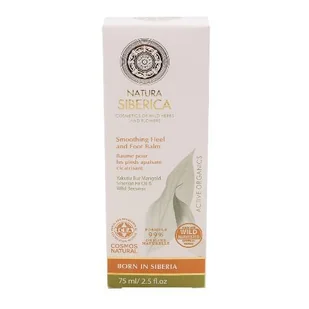 Natura Siberica Balsam do stóp i pięt wygładzający 75 ml ponad 3000 punktów odbioru w całej ! Szybka dostawa! Atrakcyjne raty! Dostawa w 2h 4744183010901 - Kremy i maski do rąk - miniaturka - grafika 1