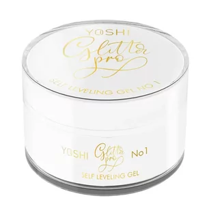 Yoshi - ŻEL BUDUJĄCY Samopoziomujący Glitter Pro No 1 15 ml - Żele do paznokci - miniaturka - grafika 2