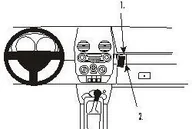 Uchwyty samochodowe do telefonów - ProClip do Volkswagen Beetle 98-11 - miniaturka - grafika 1