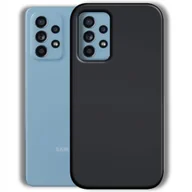 Etui i futerały do telefonów - Etui Do Samsung Galaxy A53 5G Gumowe Obudowa Czarne Matowe Silikon Slim - miniaturka - grafika 1