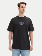 Koszulki męskie - Only & Sons T-Shirt Cabana 22034380 Czarny Relaxed Fit - miniaturka - grafika 1