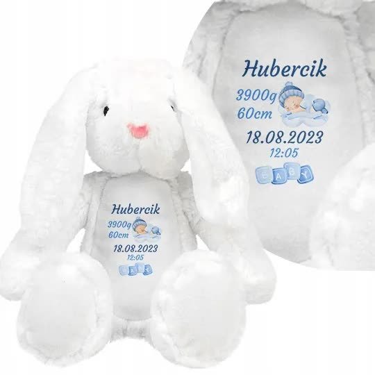 PRZYTULANKA Królik METRYCZKA Własne DANE KREATOR