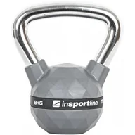 Kettlebell - inSPORTline Hantel gumowany inSPORTline Kettlebell PU 8 kg 21639 - miniaturka - grafika 1