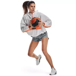 Kurtka damska Under Armour Rush Woven Anorak - Kurtki i kamizelki sportowe damskie - miniaturka - grafika 4