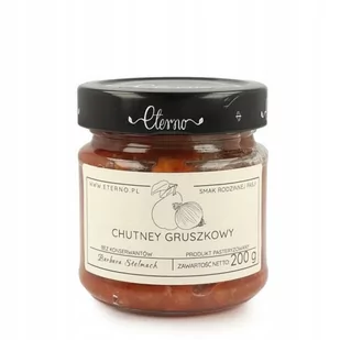 Chutney Gruszkowy Eterno 200g - Konfitury, marmolady, powidła - miniaturka - grafika 1