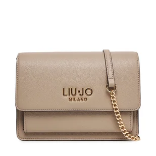 Torebka Liu Jo Ecs M Crossbody AF5152 E0058 Beżowy - Torebki damskie - miniaturka - grafika 1