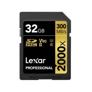 Lexar Professional 2000x SDHC 32GB UHS-II/U3 V90 LSD2000032G-BNNNG LSD2000032G-BNNNG - Karty pamięci - miniaturka - grafika 1