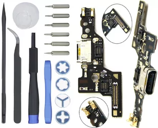 Płytka Usb Mikrofon Gniazdo Huawei P9 Eva-l09 Eva-l19 Port Ładowania Szybka - Części serwisowe do telefonów - miniaturka - grafika 1