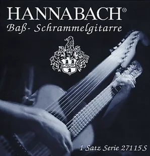 Hannabach 659079 Saiten für Bass-/Schrammelgitarre - Satz 15-saitig 27115S 659079 - Struny gitarowe  - miniaturka - grafika 1