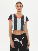 Koszulki i topy damskie - Puma T-Shirt DUA LIPA 536637 Kolorowy Slim Fit - miniaturka - grafika 1