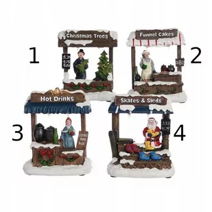 Figura Led Bożonarodzeniowa Stoisko Sprzedażowe - Ozdoby bożonarodzeniowe - miniaturka - grafika 1