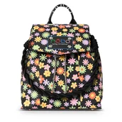 Plecaki - Plecak Nobo BAGP500-KM27 Czarny Z Kwiatami - miniaturka - grafika 1