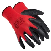 Rękawice robocze - RĘKAWICE POLIESTROWE  "S-LATEX R"  6"  S-47339   STALCO PREMIUM - miniaturka - grafika 1