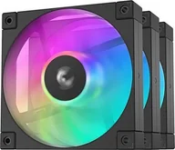 Wentylatory komputerowe - Wentylator Deepcool FD12 ARGB 3-pack czarny R-FD12-BKAPN3-G - miniaturka - grafika 1
