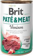 Brit Pate & meat venison 400 g DARMOWA DOSTAWA OD 95 ZŁ!