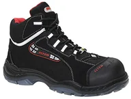 Obuwie robocze - ELTEN Sander Pro ESD S3 męskie buty ochronne, buty robocze, sznurowane, certyfikat EN ISO 20345: S3, nasadka z tworzywa sztucznego, wyposażenie bez metalu i skóry (czarne), EU 44 - miniaturka - grafika 1