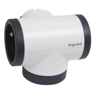 Przedłużacze i rozgałęźniki - Legrand Rozgałęziacz potrójny obrotowy 2X2P+Z+USB - miniaturka - grafika 1