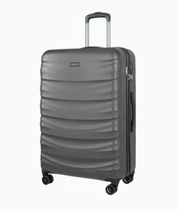 PUCCINI Duża walizka z poliwęglanu antracytowa - Walizki PUCCINI Duża walizka z poliwęglanu antracytowa - Walizki - miniaturka - grafika 1