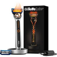 Maszynki do golenia i wkłady - Gillette maszynka do golenia męska GilletteLabs Heated zestaw startowy - miniaturka - grafika 1