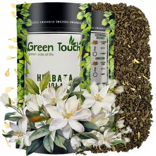 ﻿Herbata zielona JAŚMINOWA gunpowder POWIEW JAŚMINU - Herbata - miniaturka - grafika 1