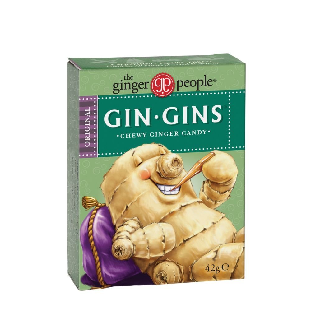 Miękkie cukierki imbirowe TRAVEL PACK 42 g The Ginger People