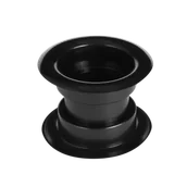 Kratki wentylacyjne - Osłona wentylacyjna fi55 czarna - miniaturka - grafika 1