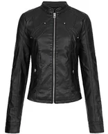 Kurtki damskie - Bestseller A/S VMFAVODONA AW23 NOOS kurtka damska, czarna, XXL, Schwarz, XXL - miniaturka - grafika 1