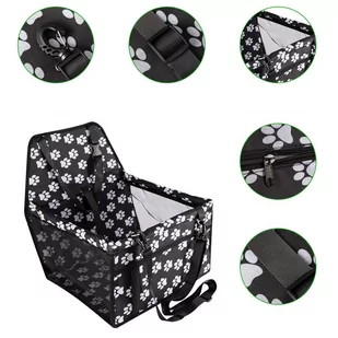 Transporter dla Psa Kota Zwierząt do Samochodu Siedzenie Torba XXL - Sprzęt podróżny i transportery dla psów - miniaturka - grafika 1