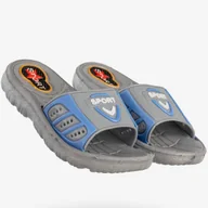 Skarpetki dla dzieci - Klapki Dziecięce Sport Piankowe Antypoślizgowe Buty Basenowe Wygodne Szare 29 - miniaturka - grafika 1