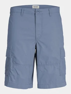 Jack&Jones Szorty materiałowe Jpstcole 12253222 Niebieski Loose Fit - Spodenki męskie - miniaturka - grafika 1